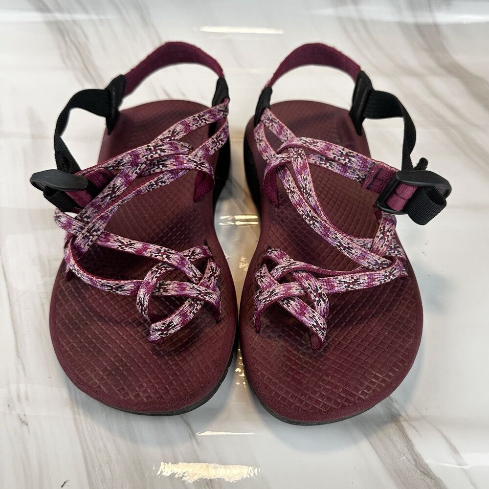 Chaco ZX2 Ecotread Dagger Pink Athletic Strappy Sandal Women's Sz 7
